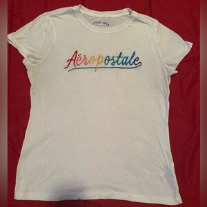 Aeropostale white tee